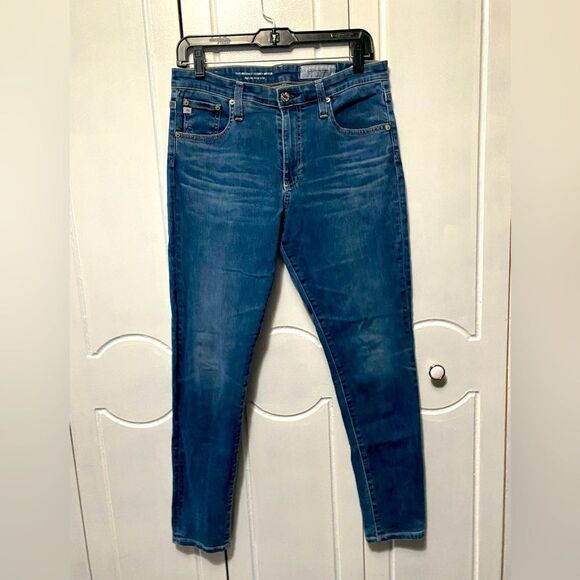 AG The Farrah High Rise Skinny Ankle Jeans Size 30R - Picture 1 of 8